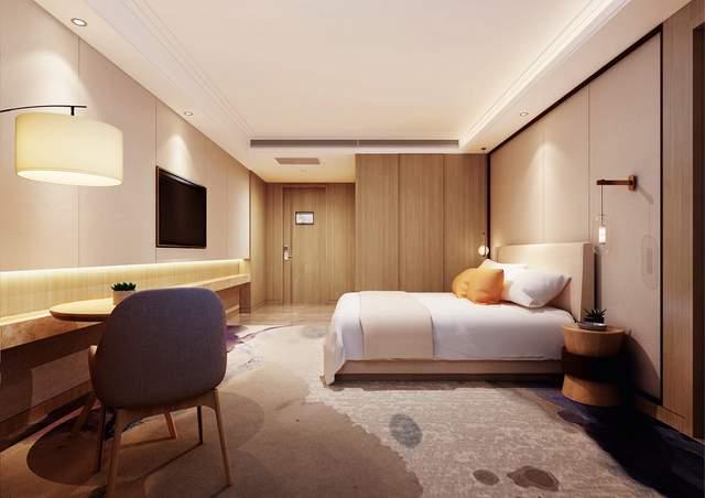 酒店装修设计商务酒店装修宾馆设计电kaiyun入口竞(图1)