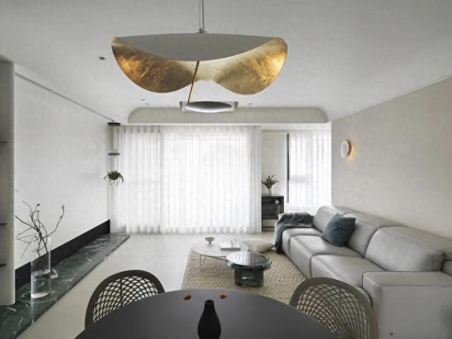 kaiyun开云网站当白色遇见弧线装修效果纯净唯美、颜值超高(图1)