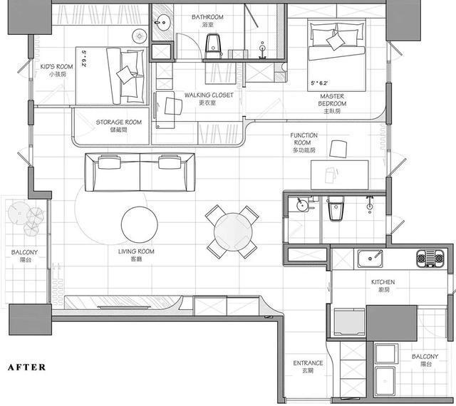 kaiyun开云网站当白色遇见弧线装修效果纯净唯美、颜值超高(图4)